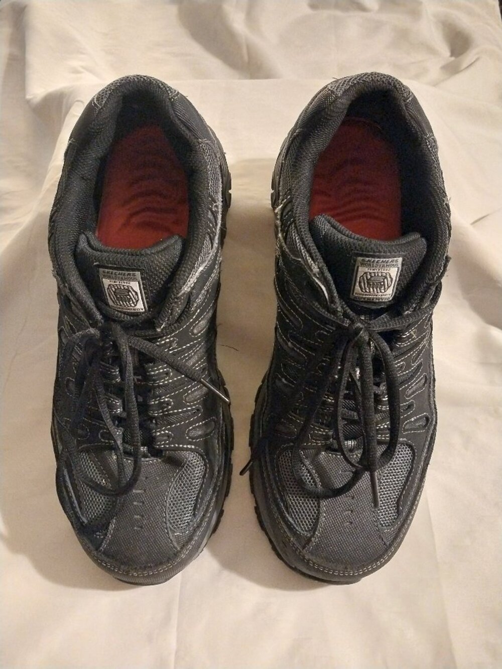 Sketchers Men's Work Relaxed Fit Cankton Steel Toe Size 10